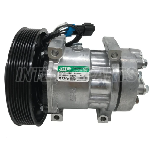 Sanden 7H15 7S15 709 SD709 SD7H15 auto ac compressor for Mack/Volvo/GM Trucks
