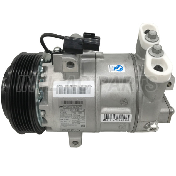 VCS14IC VCS-IC Auto Car AC Compressor for GEELY PONTON X70 6PK 115MM