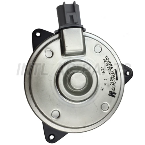 Auto Radiator Condenser cooling fan blower motor for TOYOTA YARIS VIOS COROLLA 16363-0M020 AE168000-9010