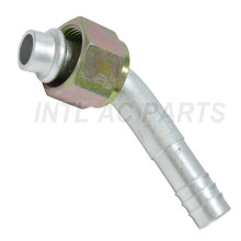 Universal New A/C Refrigerant Hose tube pipe barb Fitting #12 45 degree aluminum Female O-Ring FT 1314C 12112