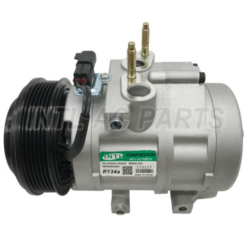 Ac Compressor Four Seasons 98324 New Halla HCC-RS20 for ford F-250 F-350 F-450 F-550  Compressor 6PK 120MM