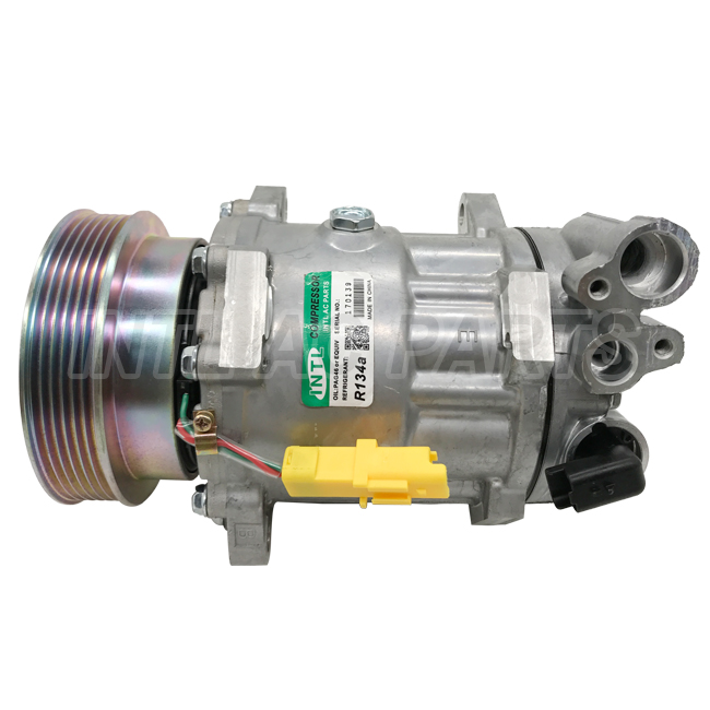 Sanden SD7C16 Auto Air Compressor For CITROEN C5 C6