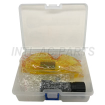 Auto ac Parts Tool Kit Fluorescent  Lamp Flashlight with Fluorescent Glasses kit Water/Corrosion/Shock Resistant