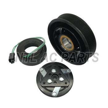 SD7H15 Auto Ac Compressor clutch kit assembly for CATERPILLAR 349E EXCAVATOR 5096498 3729360