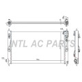 Aluminum Engine cooling radiator MITSUBISHI EX /ASX VAN/ Lancer/Outlander./Endeavour