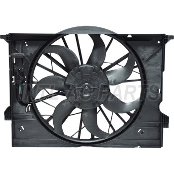 CAR  AC CONDENSER Electronic fan for MERCEDES-BENZ CLS E-CLASS CLS500 A2115001693 A211500169305 0506 2003