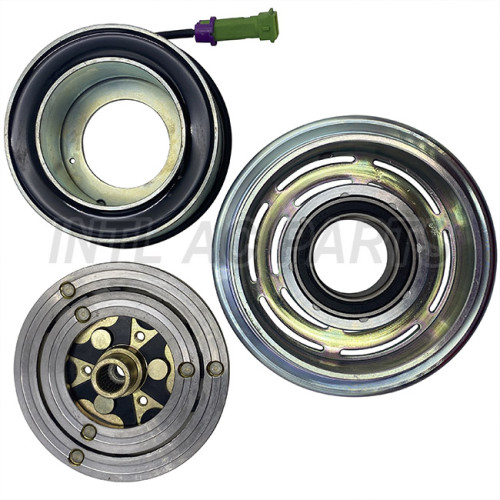 Zexel DCW17 Audi Volkswagen VW air ac compressor magnetic clutch assembly 4pk pulley 5060310781 8D02608050 8D0260805M 8D0260805D