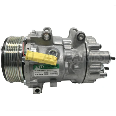 9686061980 6453TA 9659749480 Car ac compressor for Fiat scudo Citroen C8 Jumpy Peugeot Expert Sanden sd7V16