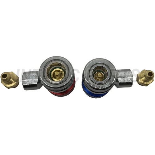 Hvac tool Quick Coupler Connector M12x1.5&1/4SAE Refrigent R134a good quality