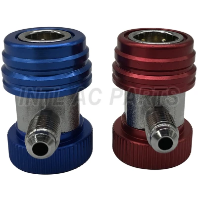 Quick Coupler Connector M12x1.5&1/4SAE Refrigent R134a good quality Hvac tool