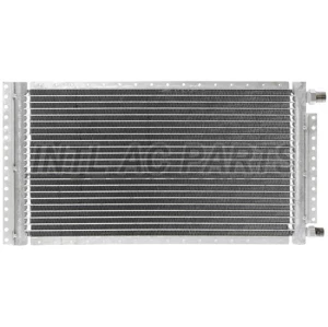 Condenser A/C 10x18 (18mm Core Depth) 4 Rails Unpainted CN-PF1018ACS