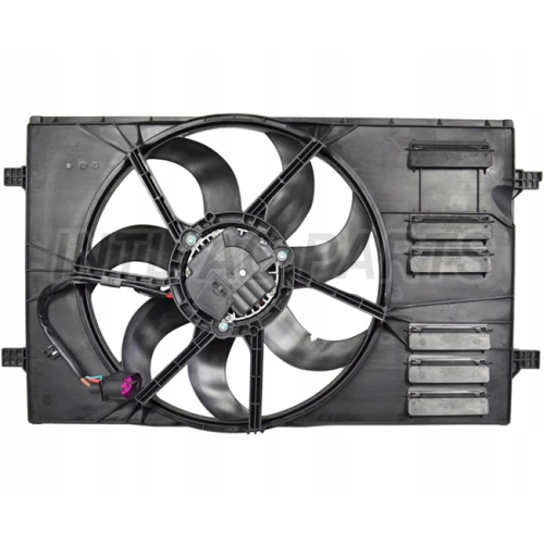 CAR AUTO AC CONDENSER Electronic fan FOR AUDI SEAT SKODA VW 5Q0121203CT 5Q0121205AP 5Q0121207BD