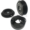 DVE16 Compressor Clutch Set For Sportage/ Hyundai Compressor 97701-3Z500 G4NC BU904896 P300133500 6PK 115MM