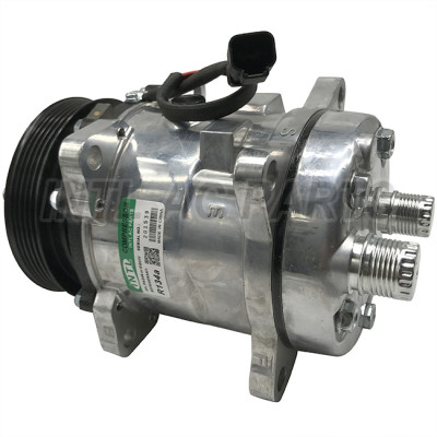 New SD 5h11 car auto ac Compressor w/Clutch for Bobcat Toolcats Excavators Skidsteers 7023585 7279139 67361 1520934 1812