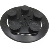 Zexel TM31/DKS32 compressor hub used for  Mitsubishi/Toyota 140mm China auto air conditioning parts factory RC.640.061