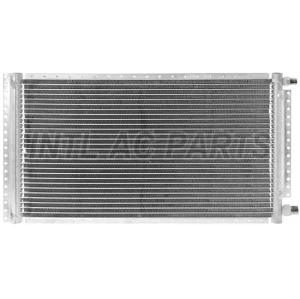 Universal Auto Car ac Condenser CN 12X21(18MM CORE DEPTH)4 RAILS UNPAINTED