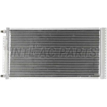 Universal Auto Car ac Condenser CN 12X23(18MM CORE DEPTH)4 RAILS UNPAINTED