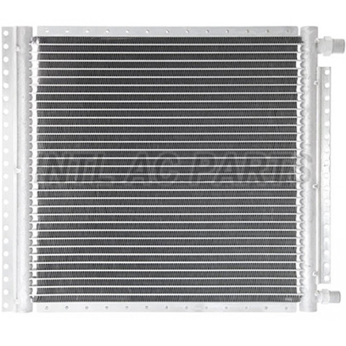 Universal Auto Car ac Condenser CN 14X15(18MM CORE DEPTH)4 RAILS UNPAINTED