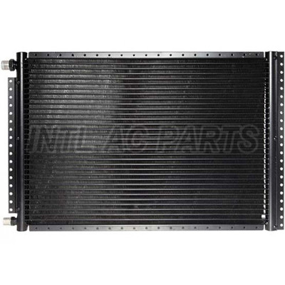 Universal Auto Car ac Condenser CN 14X21(18MM CORE DEPTH)4 RAILS UNPAINTED