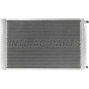 Universal Auto Car ac Condenser CN 14X23(18MM CORE DEPTH)4 RAILS UNPAINTED