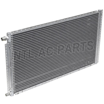 Universal Auto Car ac Condenser CN 15X27(18MM CORE DEPTH)4 RAILS UNPAINTED