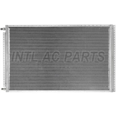 Universal Auto Car ac Condenser CN 18X29(18MM CORE DEPTH)4 RAILS UNPAINTED