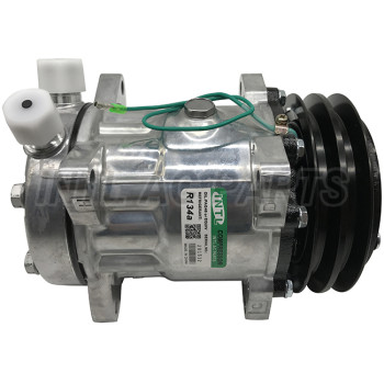 air conditioner ac compressor 24 Volt Type SD7L15 SD7H for SANDEN 8252 JE POE32 OIL Factory Wholesale