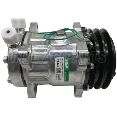 air conditioner ac compressor 24 Volt Type SD7L15 SD7H for SANDEN 8252 JE POE32 OIL Factory Wholesale