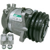 New V5  Car ac compressor wholesale 12V 132mm 2GA  056132  42N0711170 7104688M91 6553633