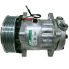New SD7H15 709 Car ac compressor pump for Ford New Holland F0NN19D629AB F0NN19D629AA 84317764 81866263 PV8 133mm 12v wholesale