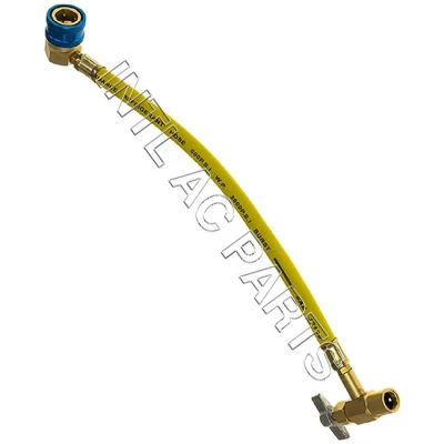 TO 11787 freon filling hose with bottle opener and low pressure quick fitting (INTL-XG048)