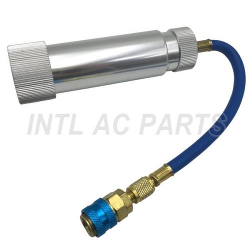 A/C Oil & Dye Injector+Low R12 / R134A Quick Coupler Injection Adapter Kit