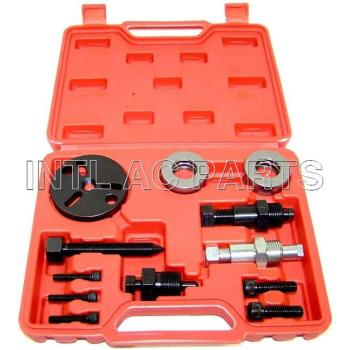 AC COMPRESSOR CLUTCH HUB INSTALLER REMOVER/Removal KIT PULLER PLATES TOOLS