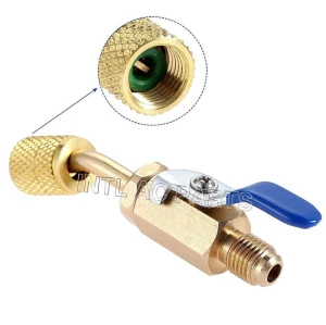 INTL-XG176 R410A Angled Compact Ball Valve 5/16