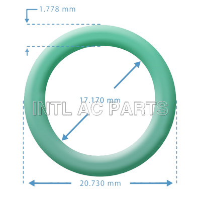 R134a Green O-Ring #12 (5/8