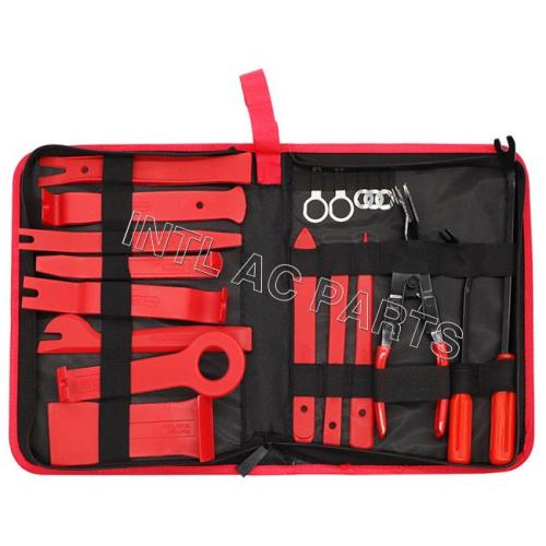 138pcs Canvas Bag Car Audio Removal Tool Door Panel Removal Manual Tool Set Maintenance and removal of door panels