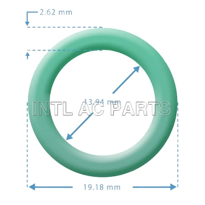 OR-0113G O-Ring Grueso Verde #12 for GM Captive Green HNBR O-Ring 19.18mm X 13.94mm X 2.62mm