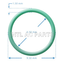 Standard Block Valve Green O-Ring for Toyota 9.5 mm X 6.5mm X 1.5mm NBR Material