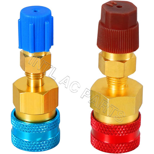 INTL-XG182 R1234YF Quick Coupler R1234yf to R134a Adapter High and Low Side  Connector Conversion Kit, Hvac Tools
