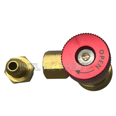 R1234YF HIGH Side Quick Coupler R1234YF to R134A AC Charging Hose Adapter Fitting Connector for Car Air-Conditioning