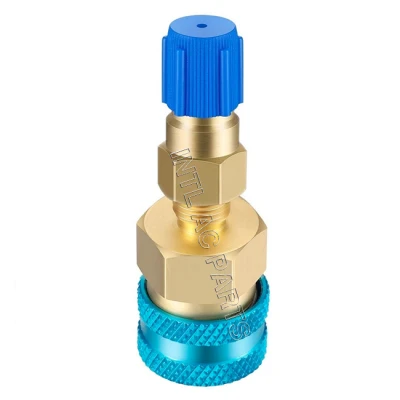 R1234YF Low Side Quick Coupler R1234YF to R134A AC Charging Hose Adapter Fitting Connector for Car Air-Conditioning