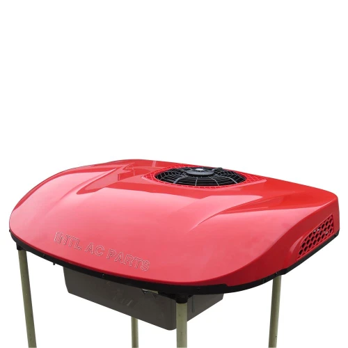 INTL-EA108R-1 RV truck parking air conditioner 12V 1800W Air conditioner for electric truck Red