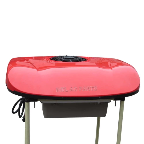INTL-EA108R-1 RV truck parking air conditioner 12V 1800W Air conditioner for electric truck Red