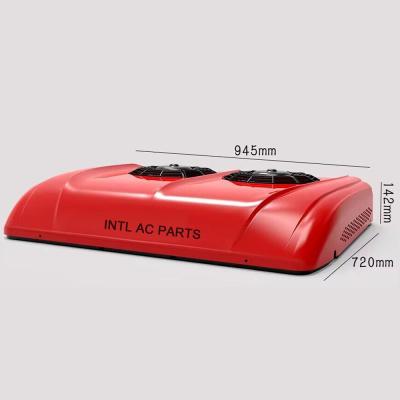 INTL-EA112R-2 LED reading light Top-mounted all-in-one car air conditioner assembly 24V Red 945X720X142mm