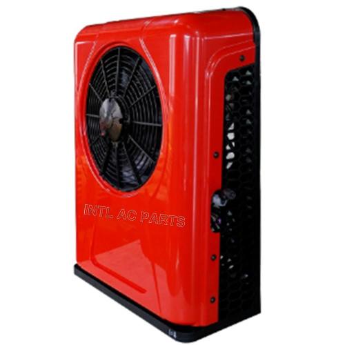 INTL-EA130R-1 Back horizontal parking air conditioner with five-hole evaporator Red 12V 500x210x660mm