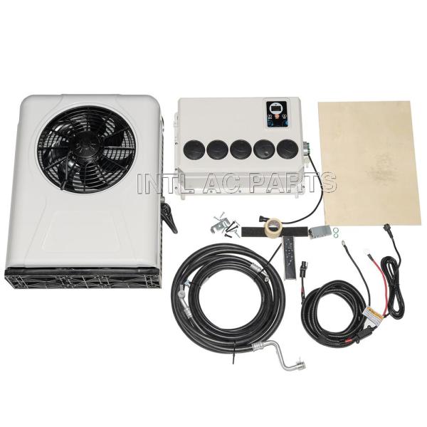INTL-EA130R-1 Back horizontal parking air conditioner with five-hole evaporator Red 12V 500x210x660mm