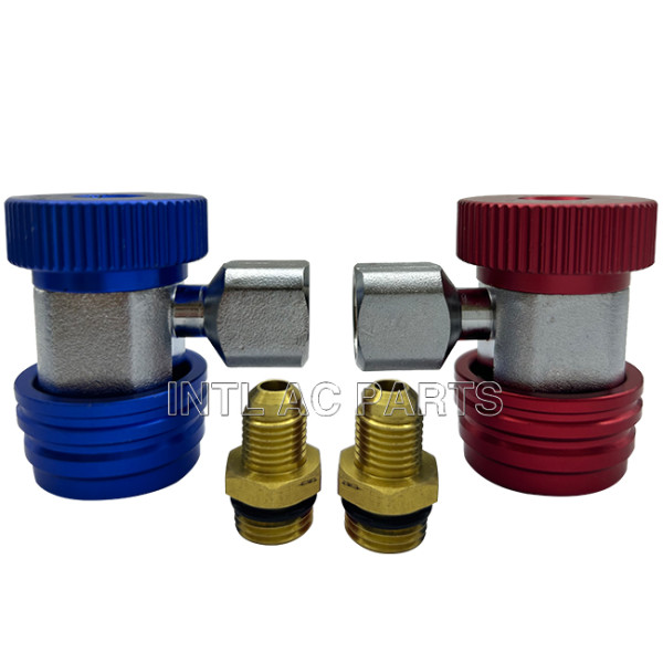 Hvac tool Quick Coupler Connector 1/4SAE Refrigent R134a good quality R134A Quick Connectors