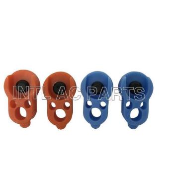 Auto A/C Compressor nozzle fitting cover for 10PA Universal Compressor R134 nozzle rubber cover