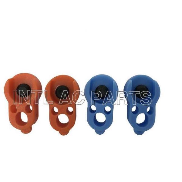 Auto A/C Compressor nozzle fitting cover for 10PA Universal Compressor R134 nozzle rubber cover