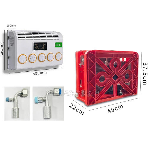INTL-EA013-2 Electric air conditioner Split parking air conditioner assembly (scroll compressor) 24V